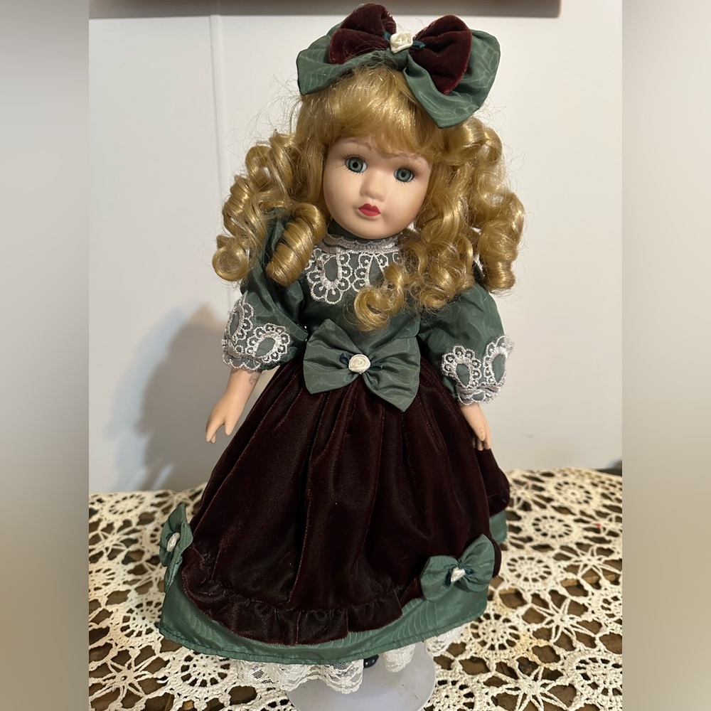 Charming Victorian Porcelain Doll